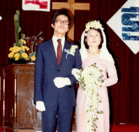 설난영 여사 결혼 김문수