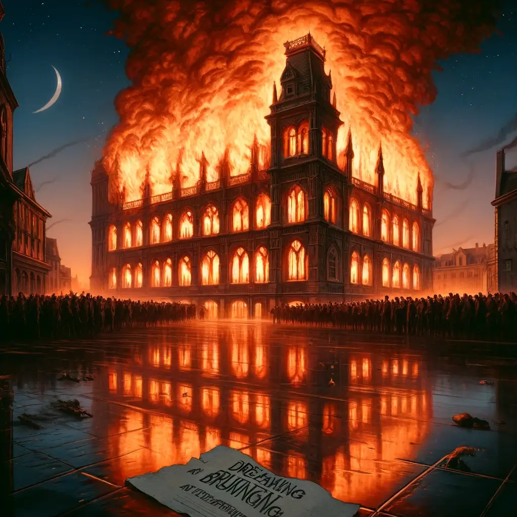 건물이 불타는 꿈 해몽