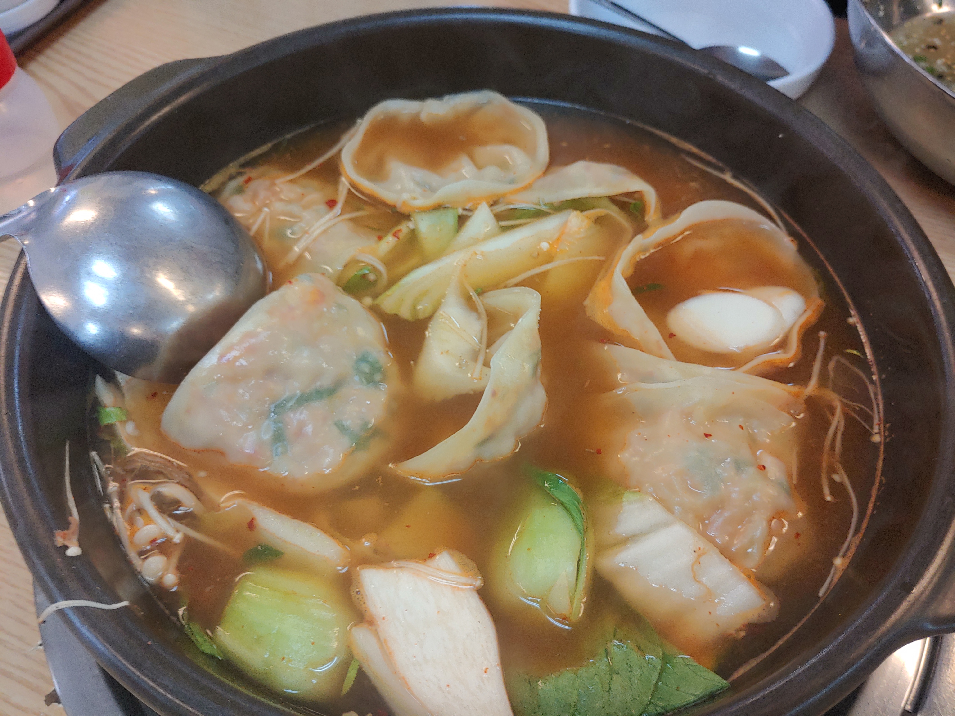 개성손만두 만두전골