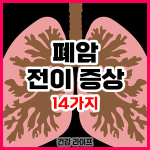 폐암 전이 증상