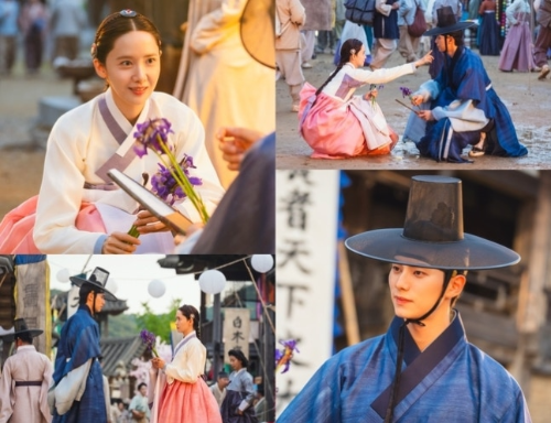 폭군 이채민, 곤룡포 벗고 '꽃도령' 변신? 임윤아와 심장 터지는 저잣거리 첫 데이트 포착