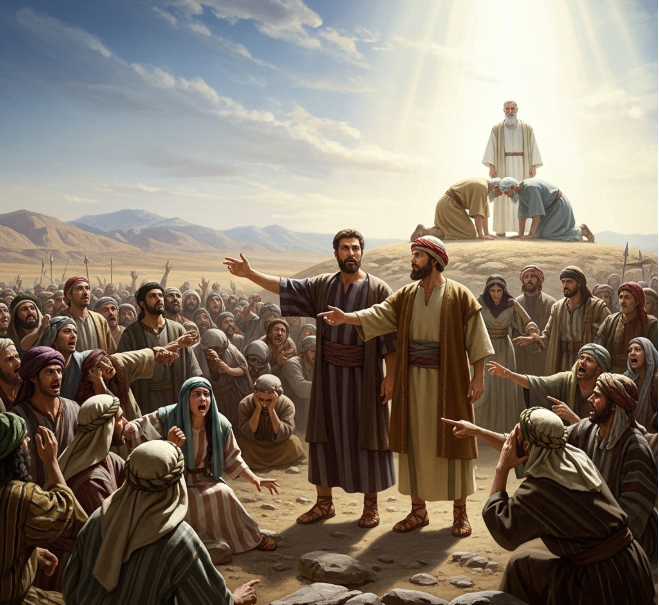 민수기 14장 - 여호수아와 갈렙의 담대한 고백