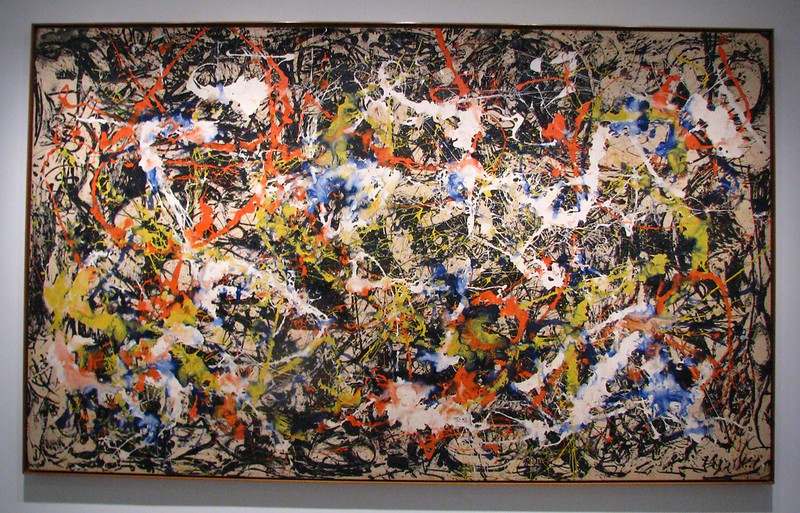 Jackson Pollock Convergence, 1952