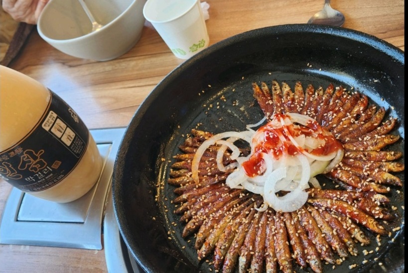 금산-도리뱅뱅이-인삼튀김-새우튀김-원골식당