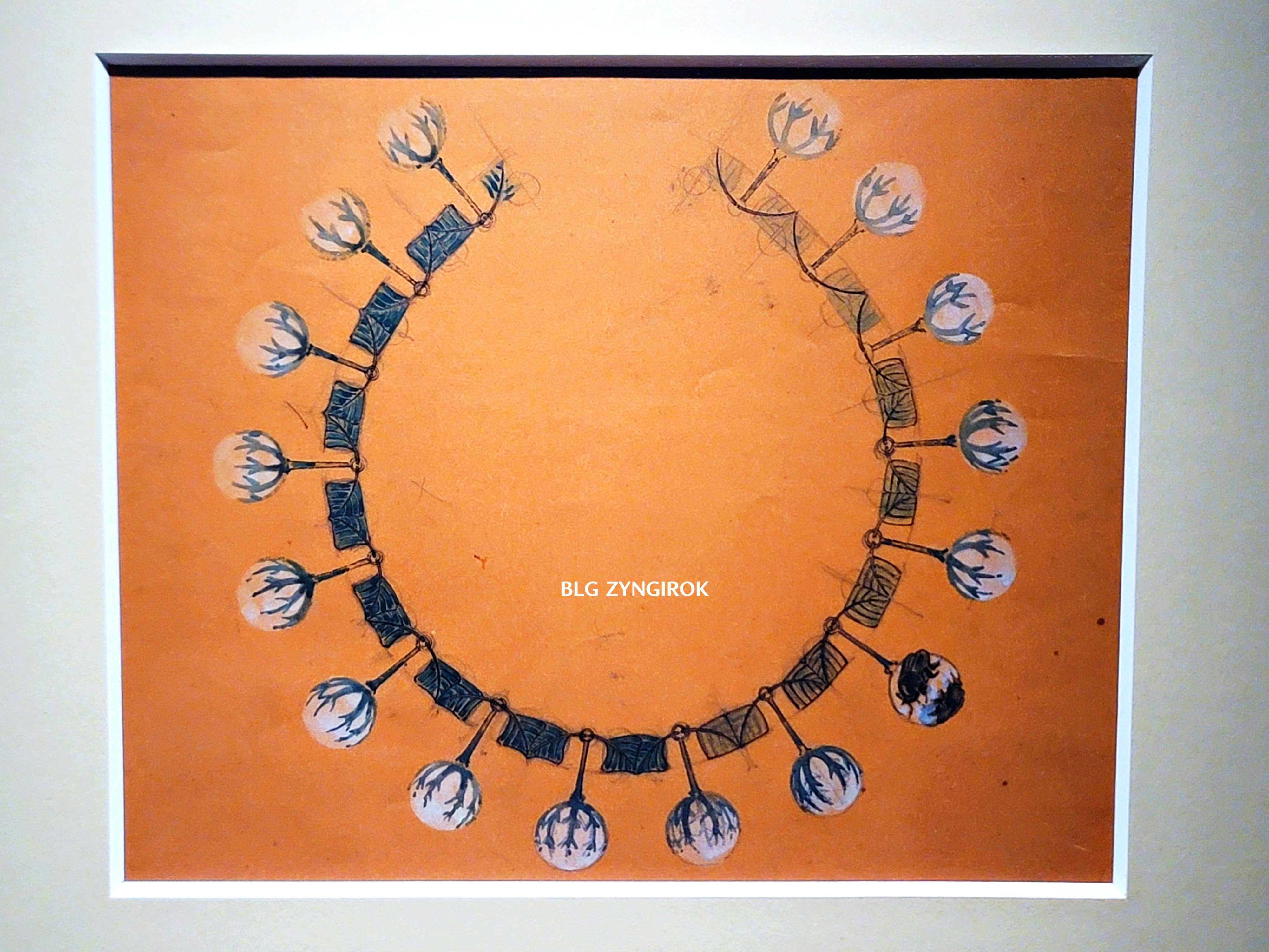 롯데타워 - 롯데뮤지엄 고혹의 보석 매혹의 시간 - 벨 에포크 전시품 모습이다.