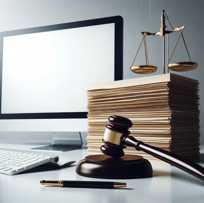 법률서류가-올려진-책상의-모습