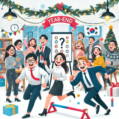 송년회-게임-남녀-허들-선물