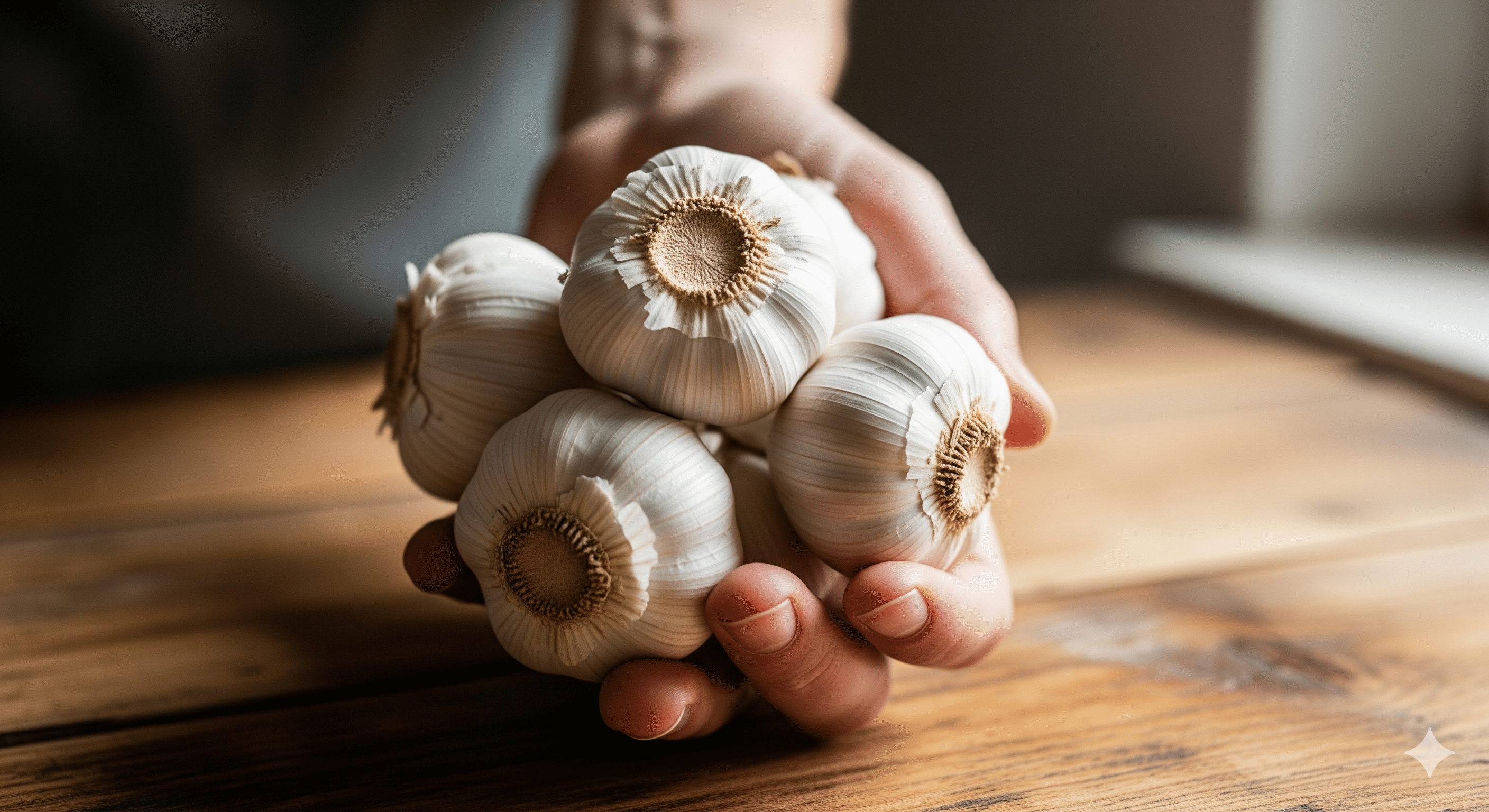 항산화 성분이 풍부한 마늘.