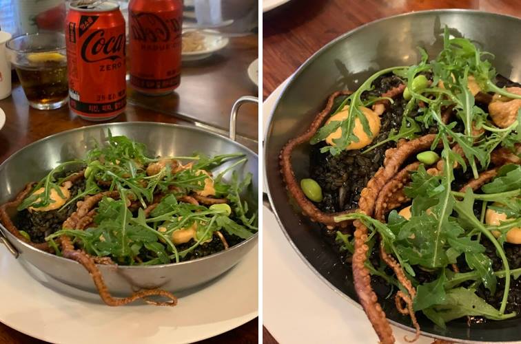 낙지 먹물 리소토