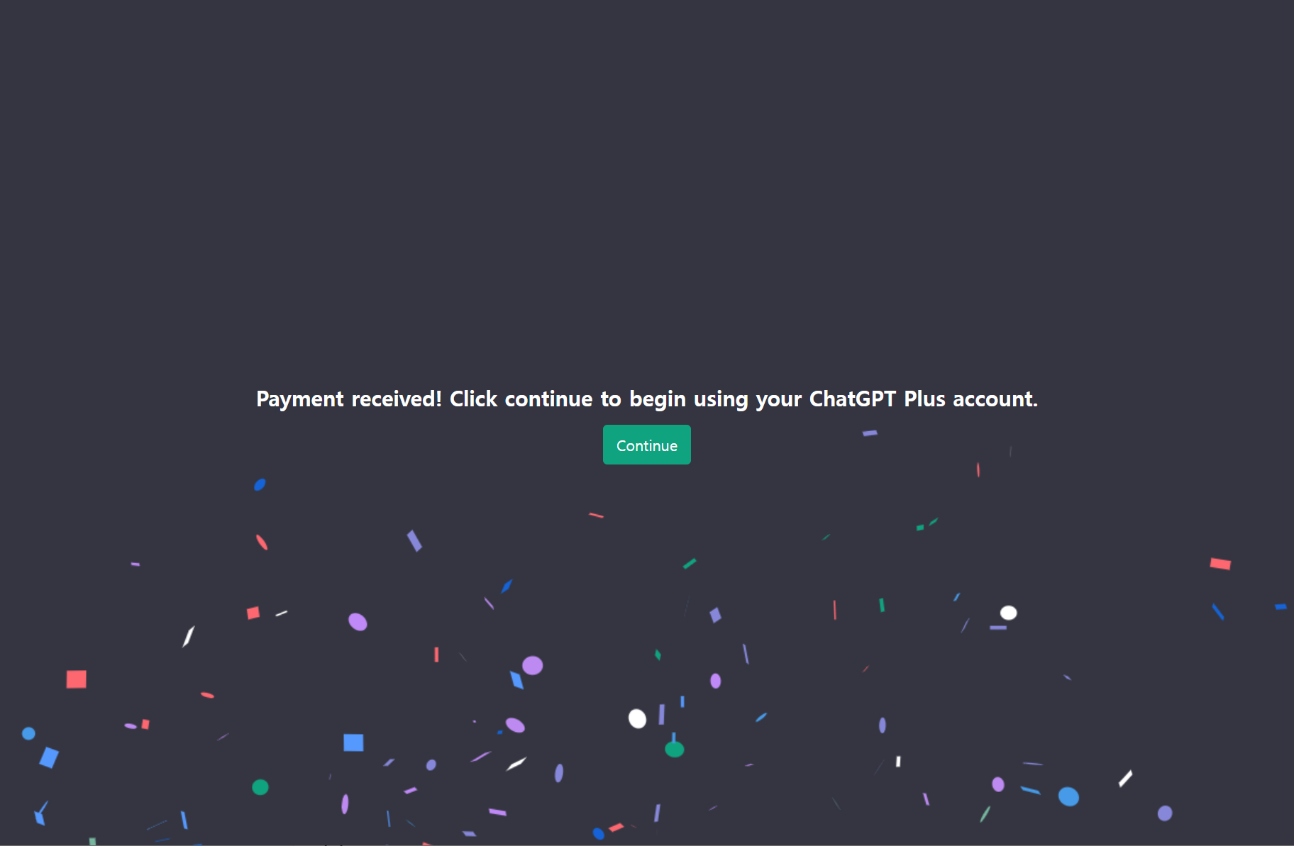 챗GPT 유료 버전, ChatGPT Plus 가입 완료