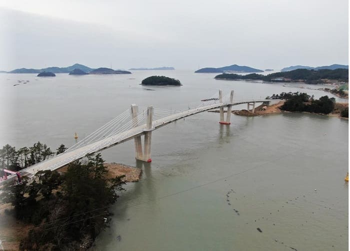 진도 조도면 하조-나배도 해상 교량 개통