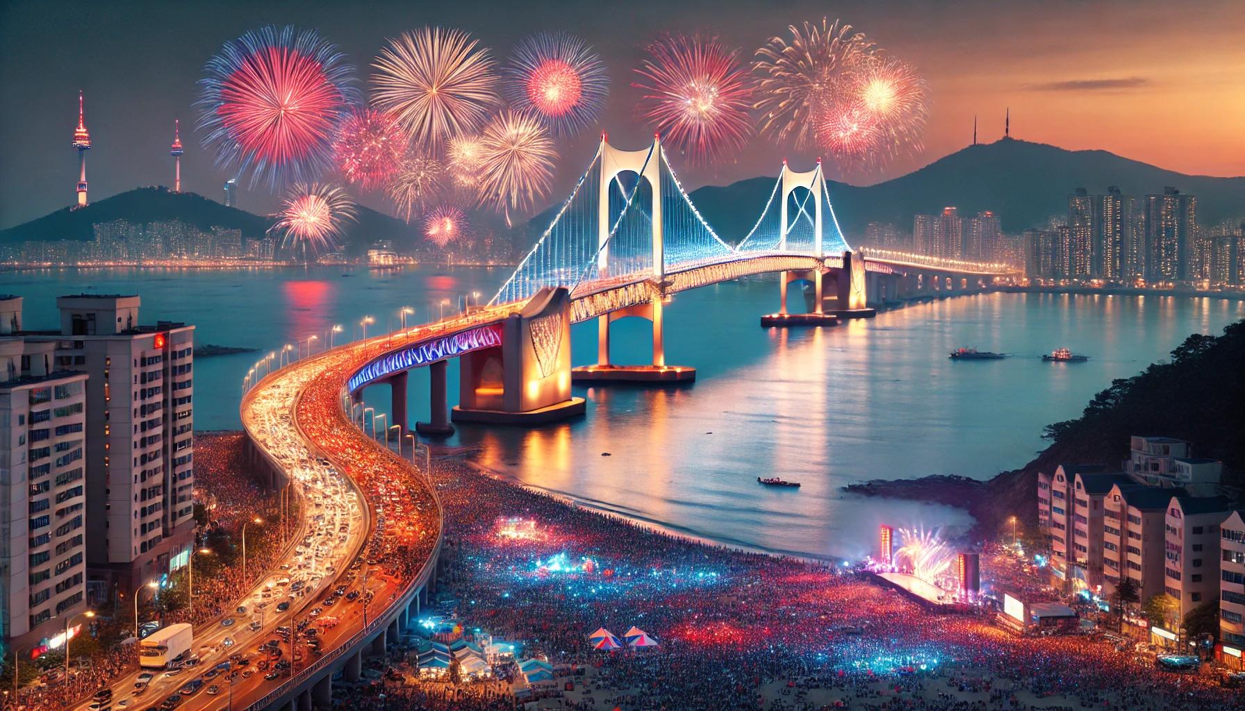 불꽃축제 광안대교