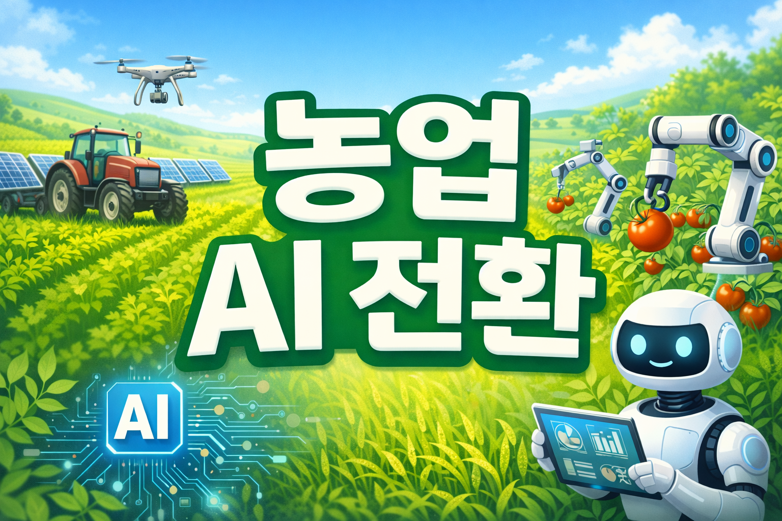 농업에 AI 도입 확대… 농업·농촌 AX 전략 무엇이 달라지나
