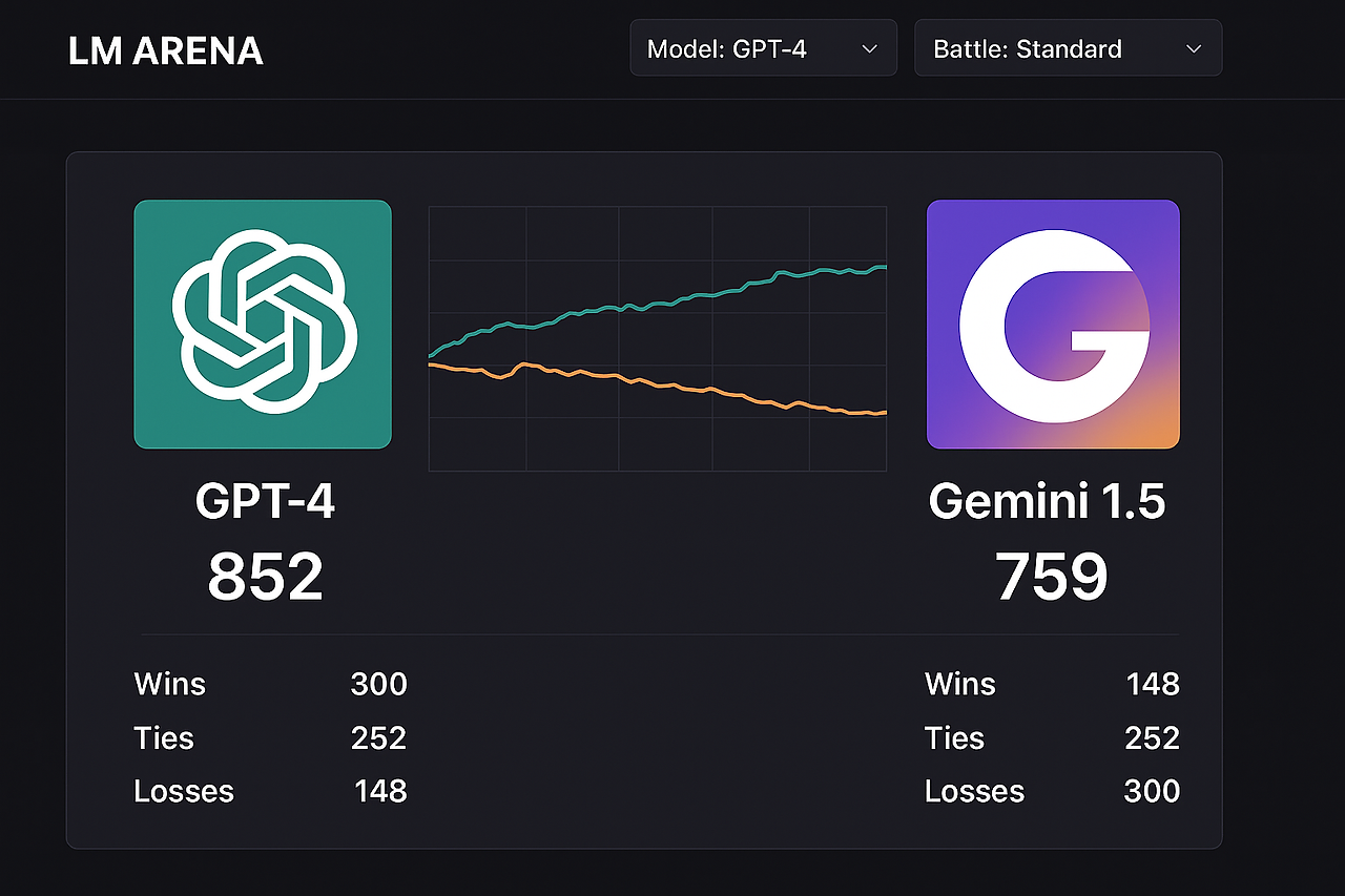 나노 바나나 AI를 체험할 수 있는 LM Arena 플랫폼