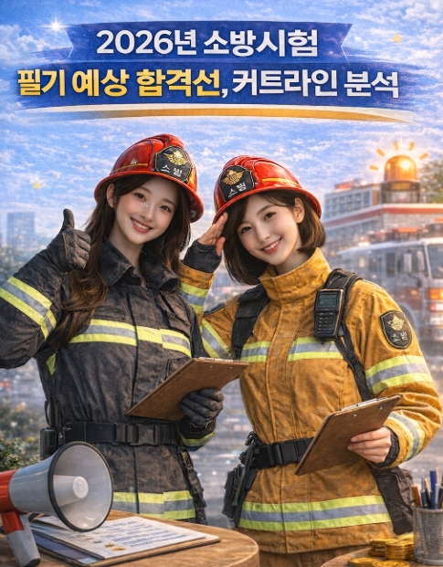 2026년 소방시험 필기 예상 합격선, 커트라인은 어디까지 내려갈까