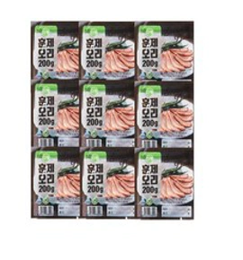 다향오리 훈제오리 슬라이스 200g 9팩&#44; 9개