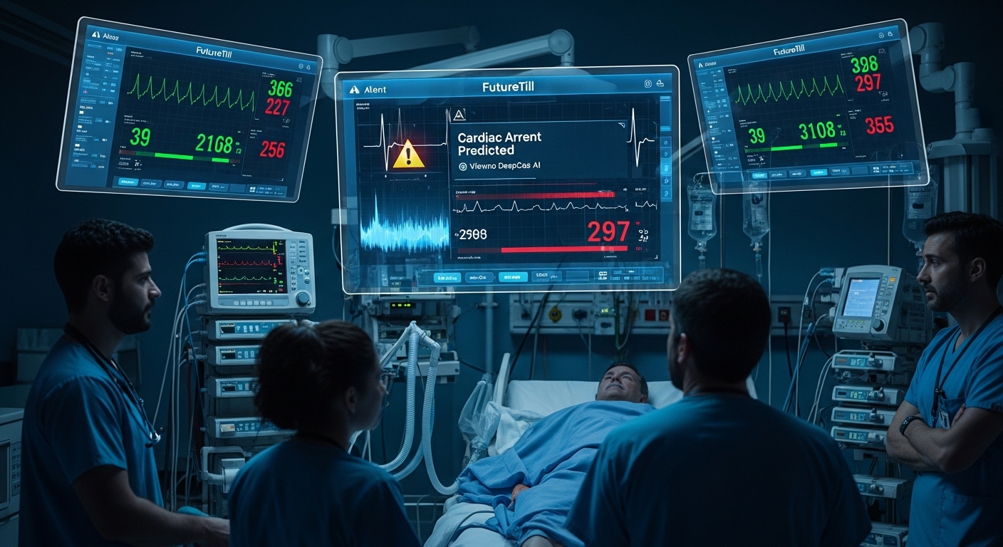 뷰노 딥카스 심정지 예측 AI 중환자실 ICU 생체신호 바이탈 사인 실시간 경보 시스템 퓨처틸