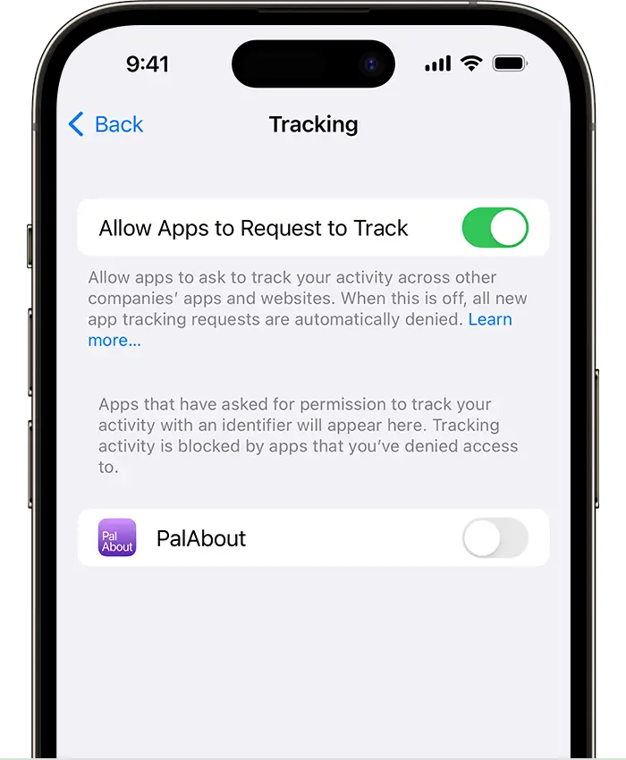 활동 추적 권한 관리하기