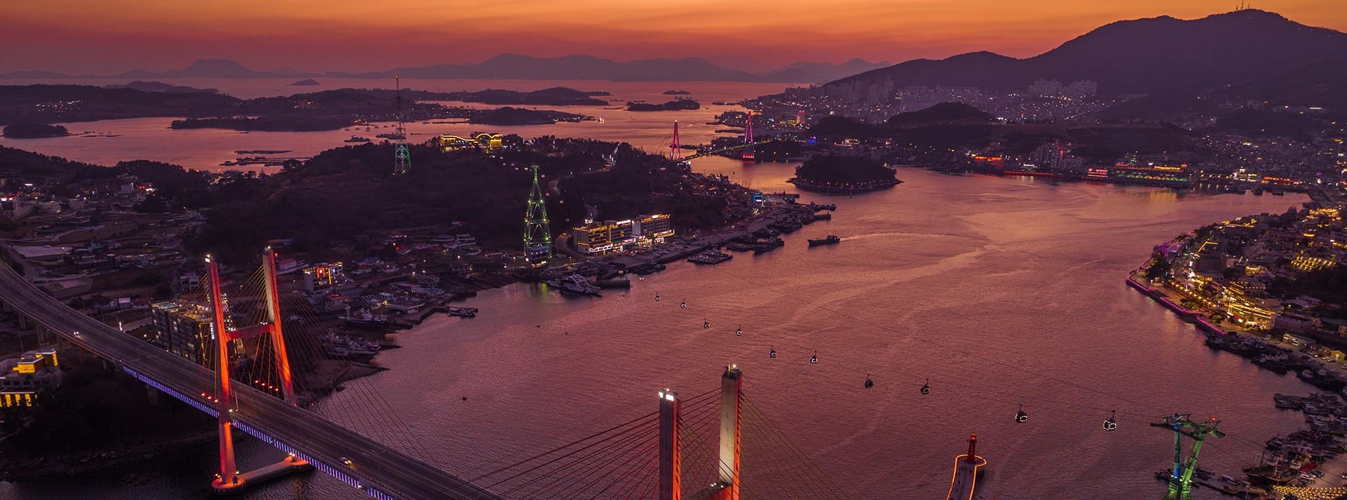 여수-해상케이블카의-멋진-야경