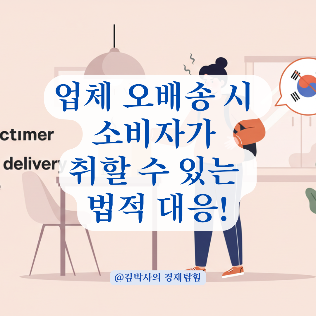 배송지 제대로 알려줬는데 업체가 오배송했다면, 법적으로 이렇게 대응하세요.