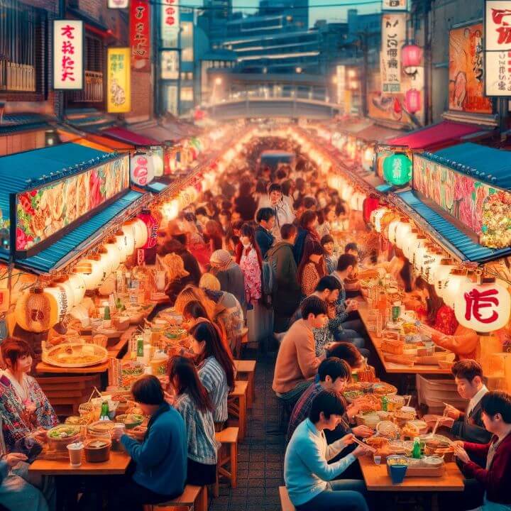 후쿠오카 여행 준비물 및 가이드의 모든것 - 3. 후쿠오카 여행 필수 코스 - 3.6 야타이 후쿠오카 여행 준비물