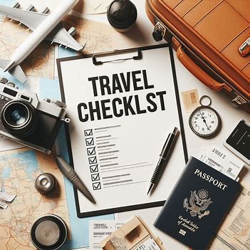 여행 준비 체크리스트 관련 이미지