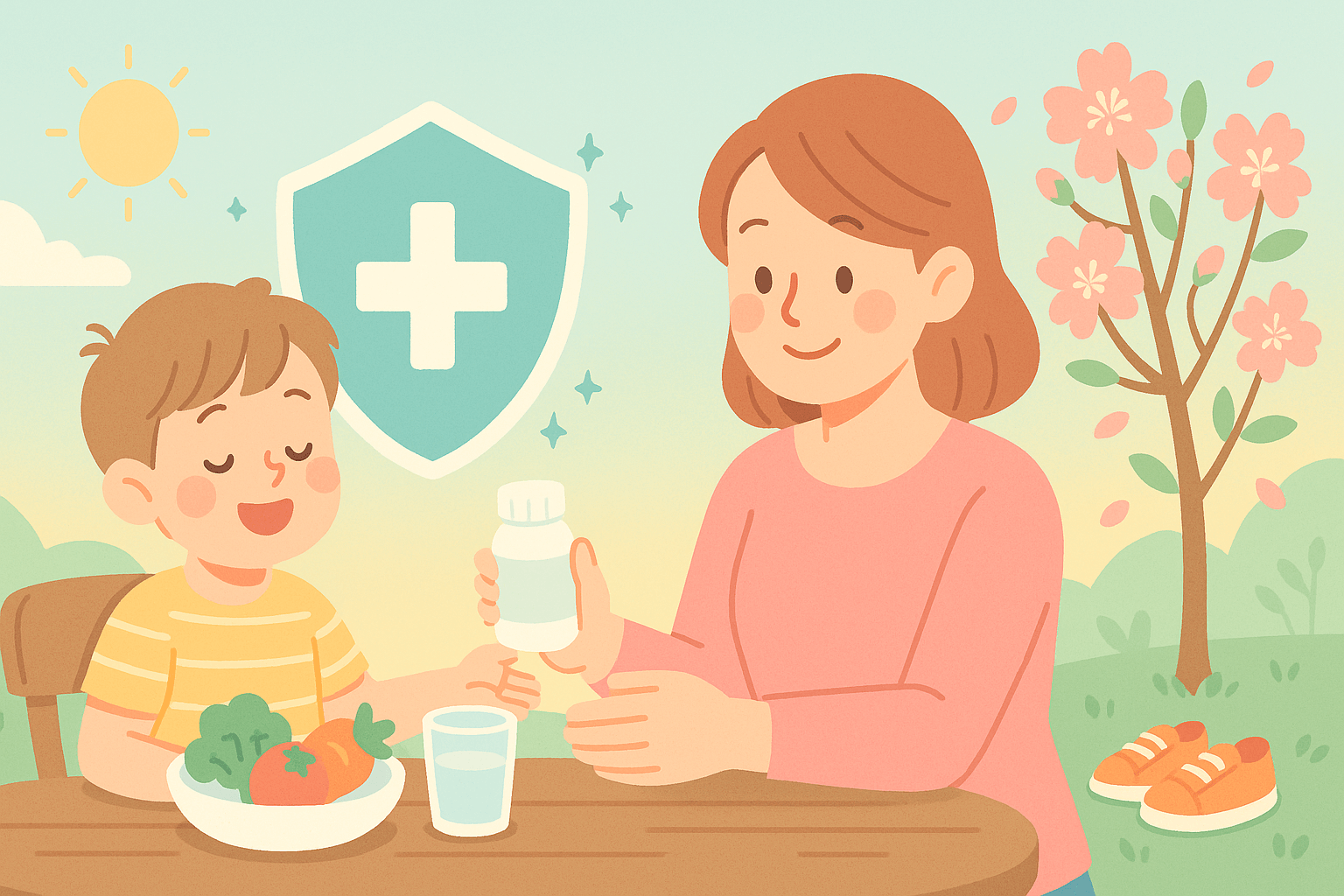 "환절기, 우리 아이 면역력 지키는 건강 루틴"