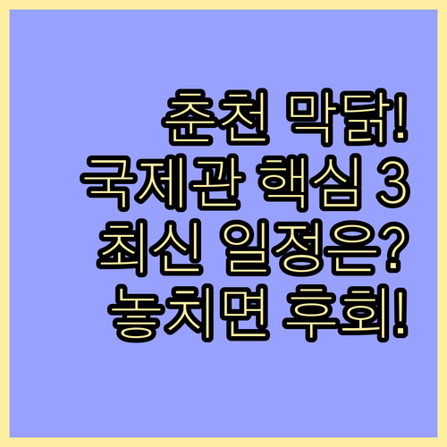 2025 춘천막국수닭갈비축제 국제관 ..