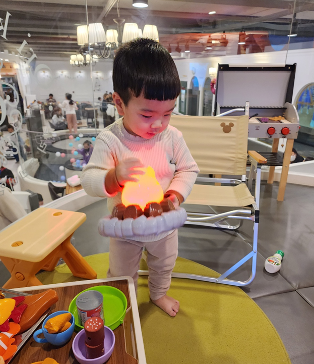 키즈카페 캠핑놀이