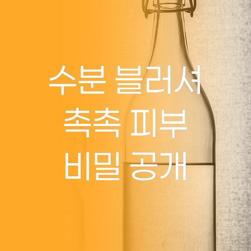 수분 블러셔 촉촉한 피부 표현의 비밀