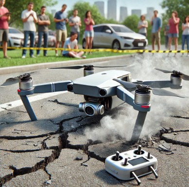 도심지 드론 촬영