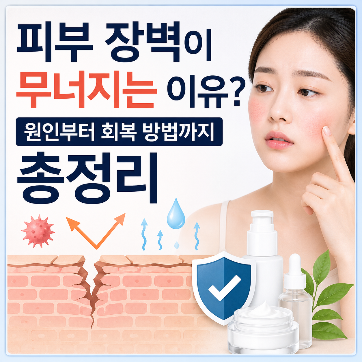 피부 장벽이 무너지는 이유