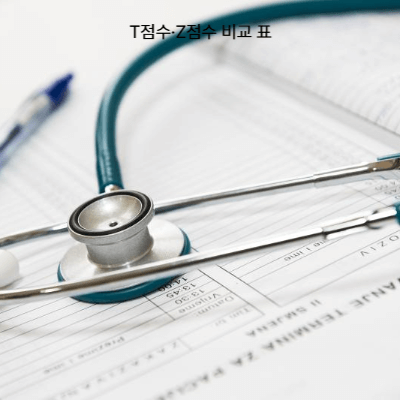 골밀도 검사 결과 해석｜T&middot;Z점수 차이와 기준 (2025 최신)