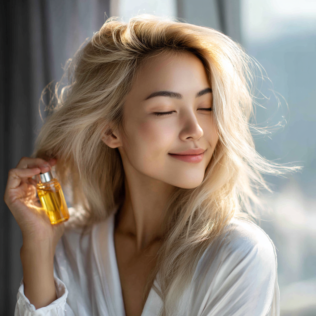 탈색머리 관리 루틴