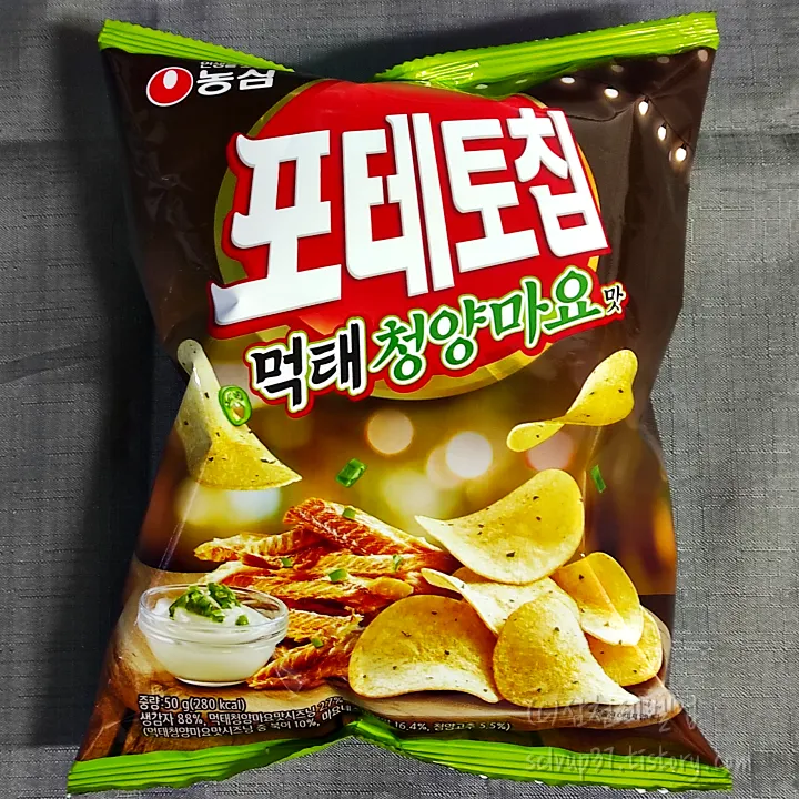 포테토칩 먹태청양마요