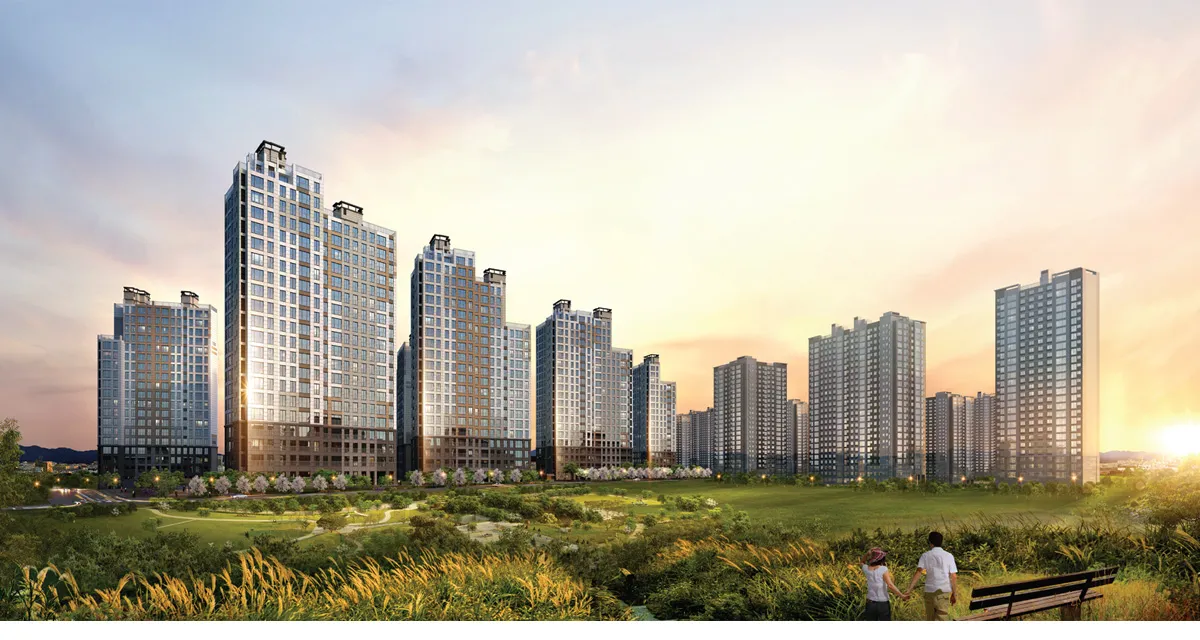 신안실크밸리-야경-조감도-모습