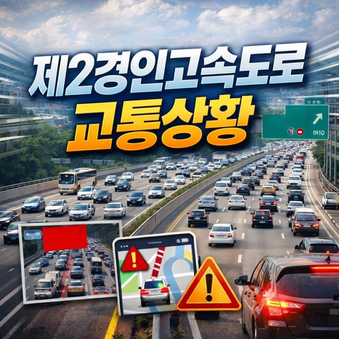 제2경인고속도로 교통상황