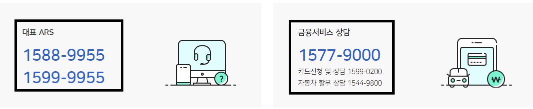 우리카드-고객센터-전화번호