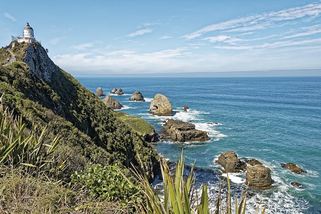 호주 파이프클레이 포인트 해안