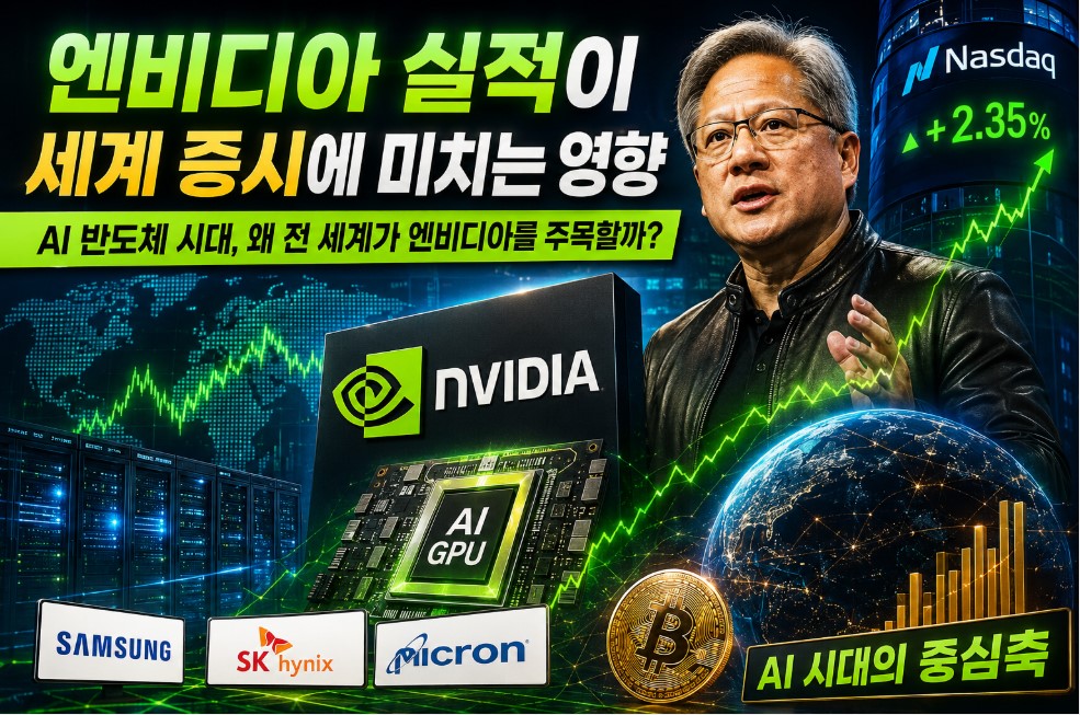 엔베디아 실적이 세계증시에 미치는 영향