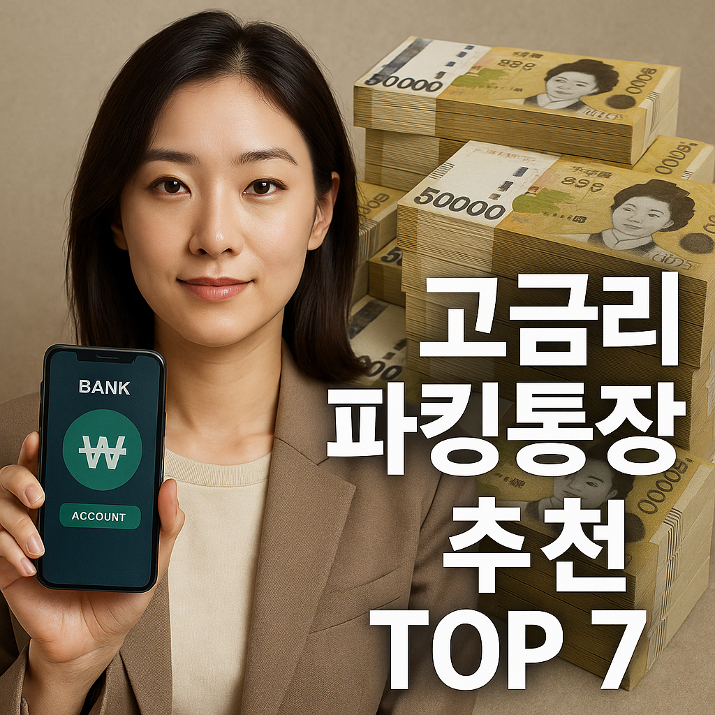 고금리 파킹통장 best7