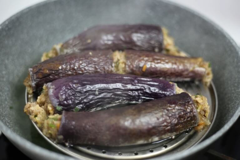 가지 조리법 - 가지순대