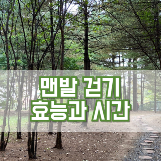 맨발걷기 효능&#44; 적당한 시간은 얼마!? 다이어트 도움될까!?