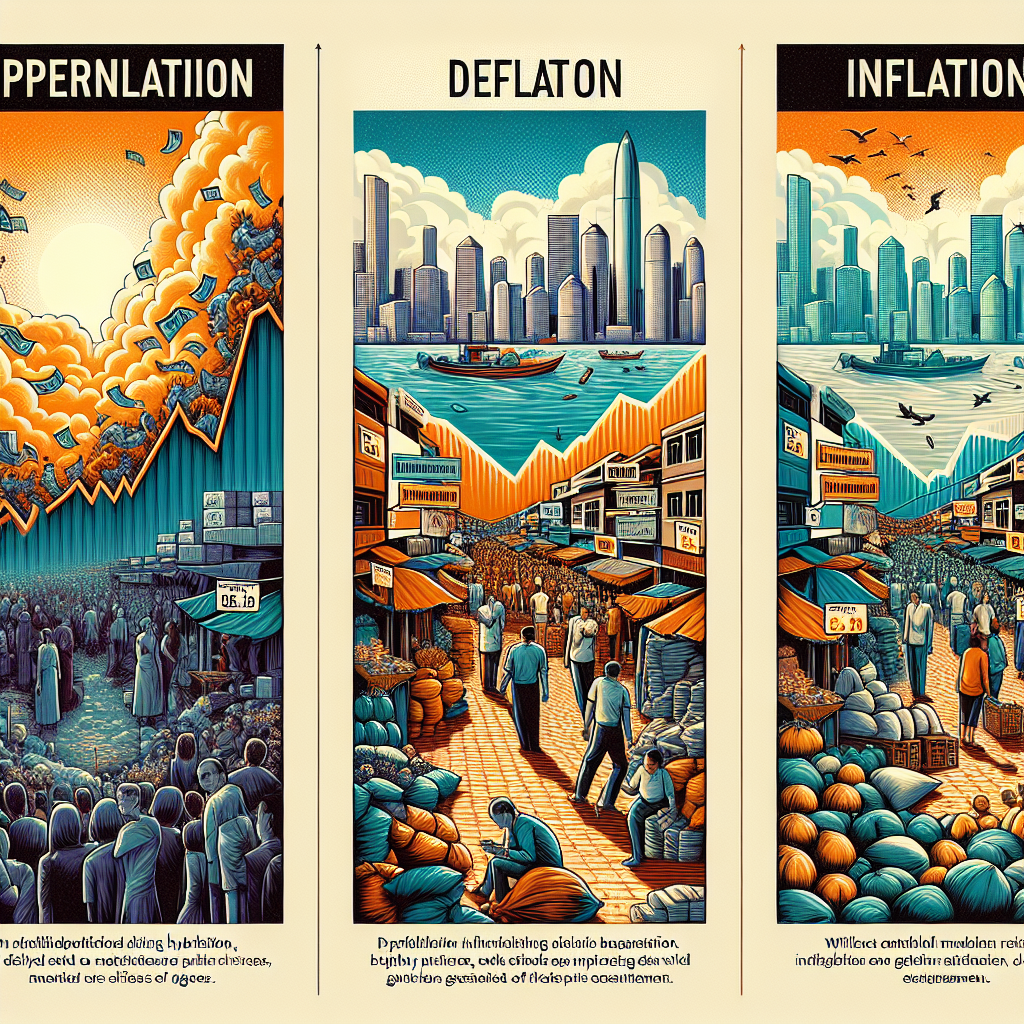 하이퍼인플레이션, 디플레이션, 인플레이션: 3가지 경제 현상 완벽 가이드