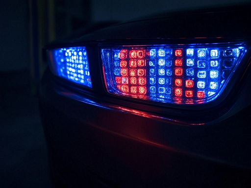 자동차 브레이크등 이미지