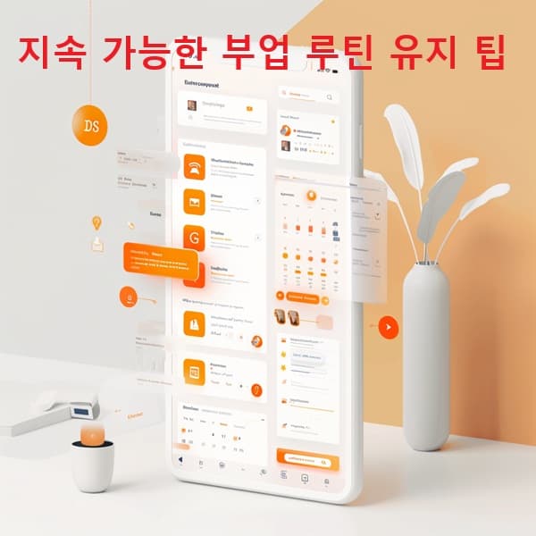 콘텐츠 자동화 루틴이 캘린더에 시각화된 대시보드