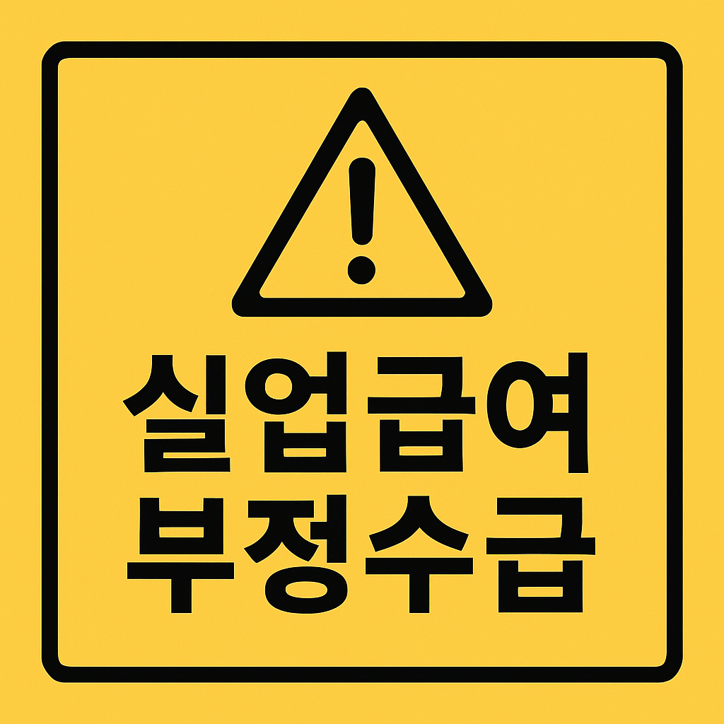 실업급여 부정수급