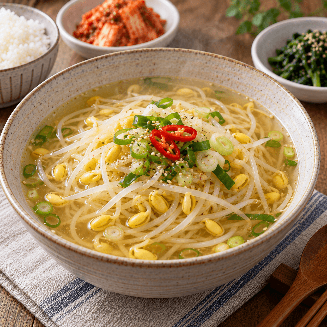 콩나물국