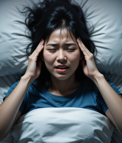불면증 모습