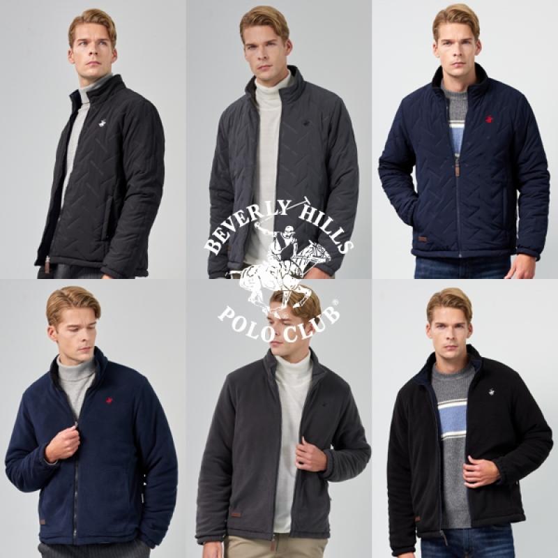 비버리힐즈 폴로클럽 윈터 스위치 하프 패딩 재킷 1종 남성